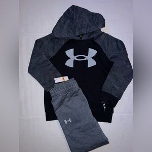 Boys Under Armour Warmup Set